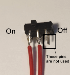Antweight Power Switch - 6 Pin 3 Pos Mini Switch