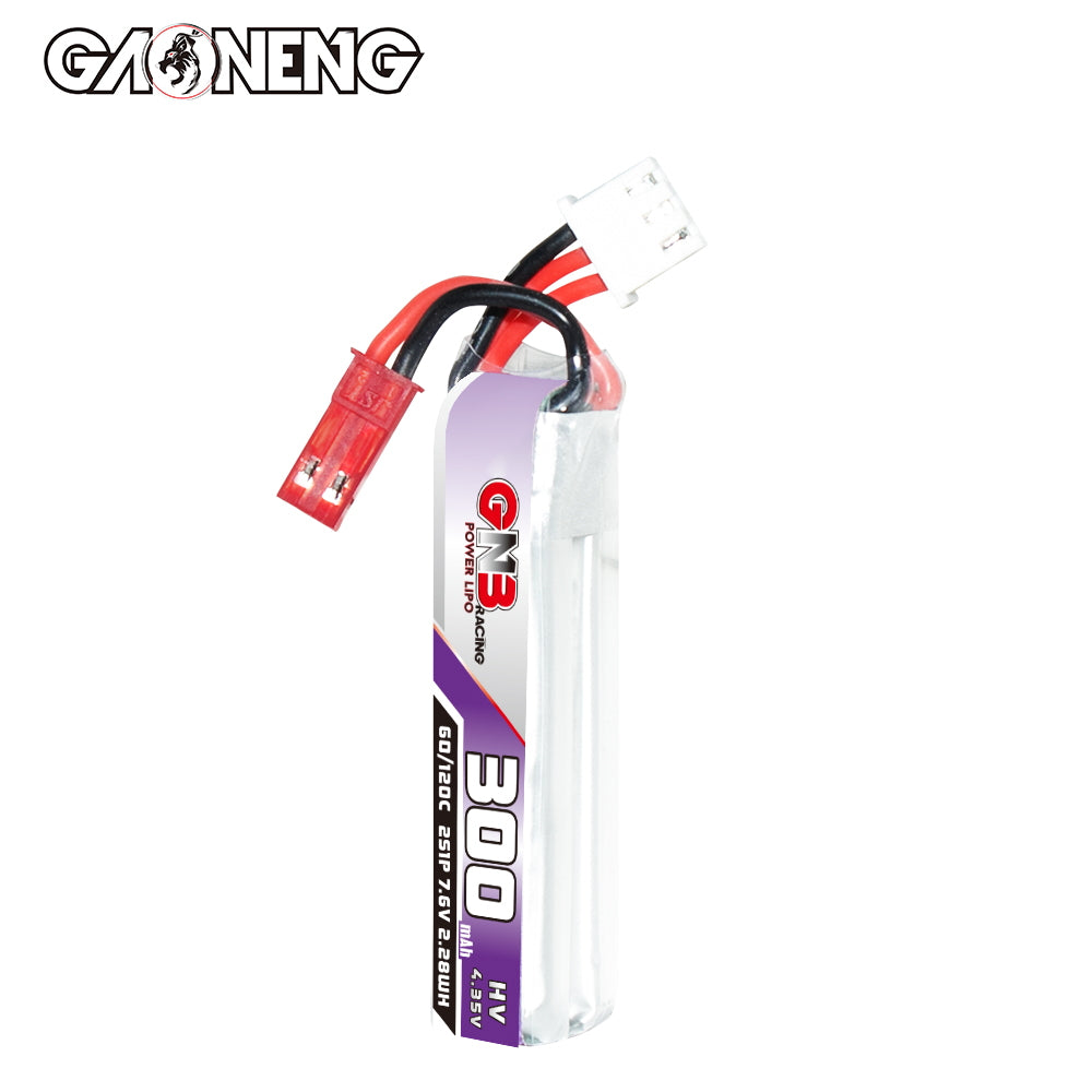 GNB 2S 7.6V 300mAh LiHV Battery 60C