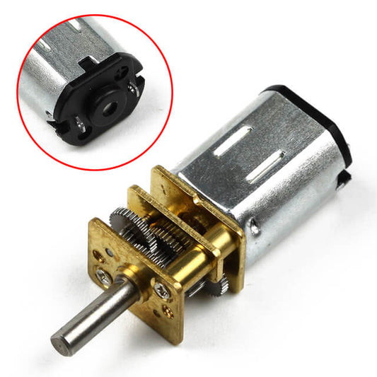 N20 DC Geared Motor - 6V 600RPM - Medium