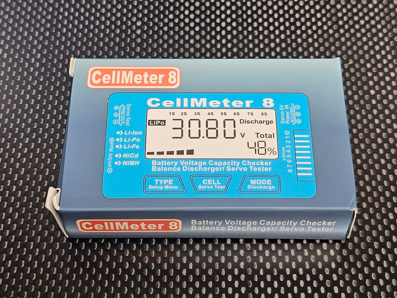 CellMeter 8 Multifunction Battery & Servo Tester