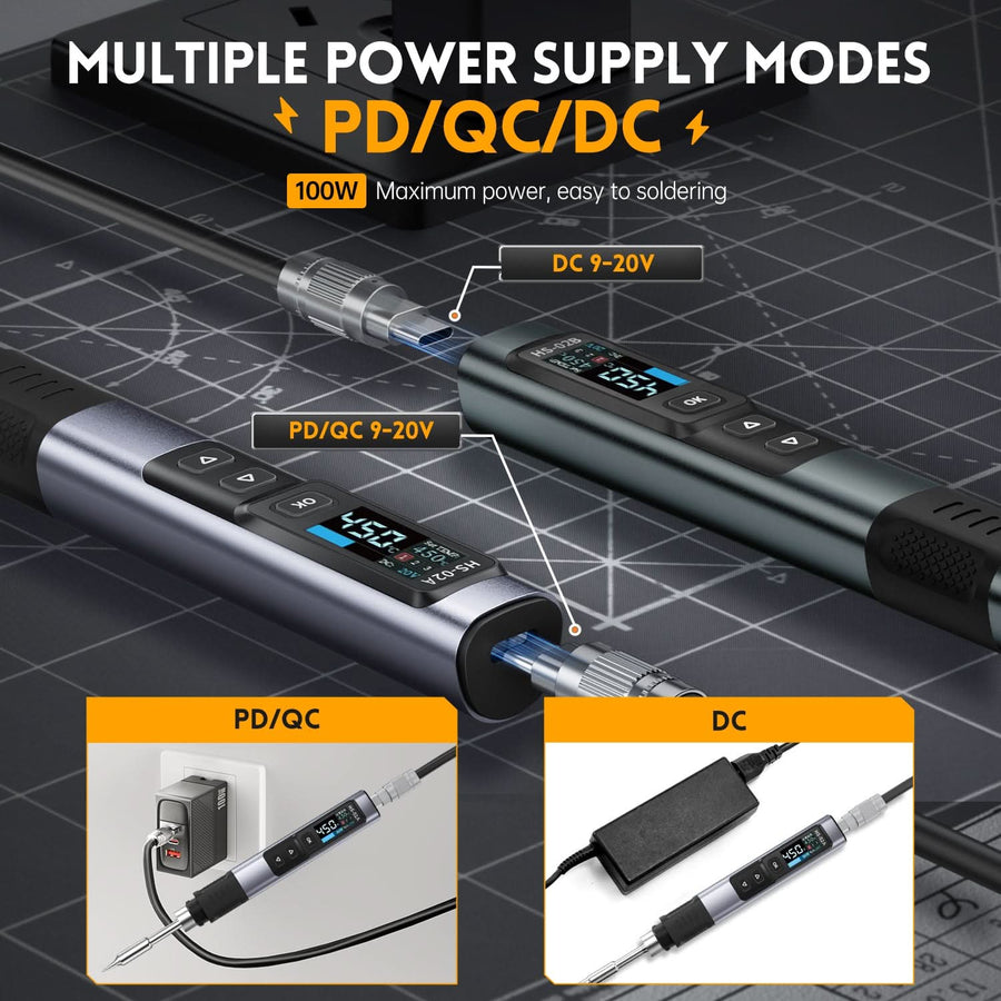 FNIRSI HS-02A Intelligent Soldering Iron