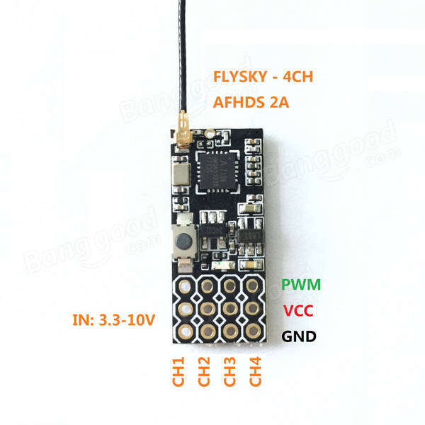FS2A 4CH AFHDS 2A Mini Receiver