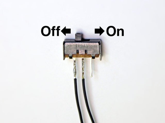 Antweight Power Switch - 6 Pin 3 Pos Mini Switch